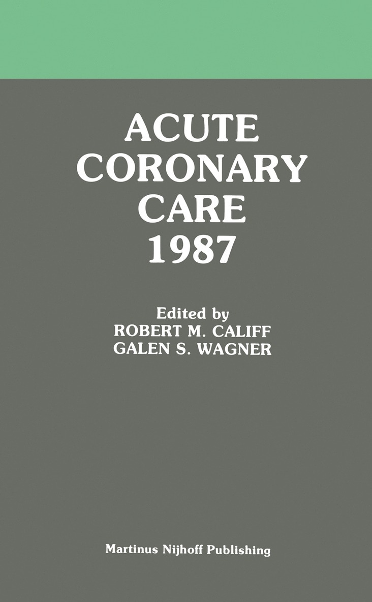 Acute Coronary Care 1987 1