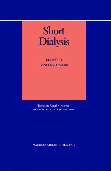 bokomslag Short Dialysis