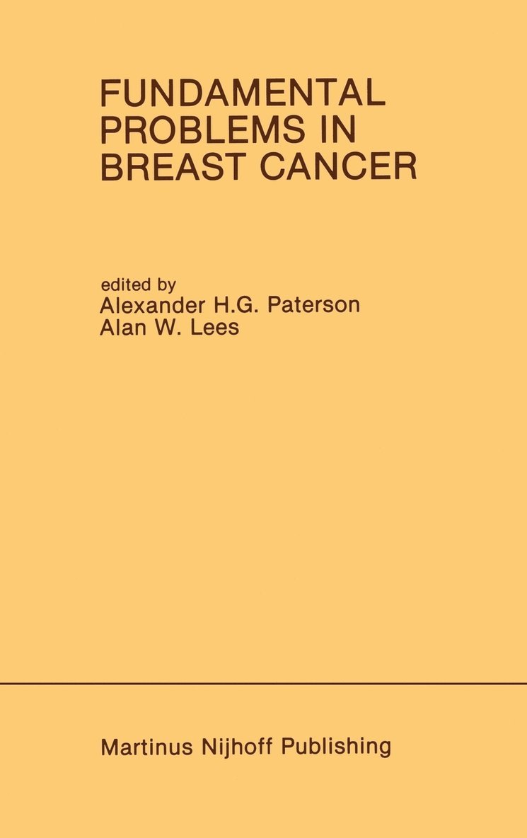 Fundamental Problems in Breast Cancer 1
