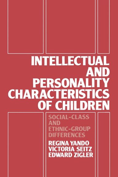 bokomslag Intellectual and Personality Characteristics of Children