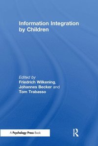 bokomslag Information Integration By Children