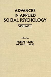 bokomslag Advances in Applied Social Psychology