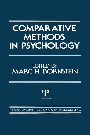 bokomslag Comparative Methods in Psychology