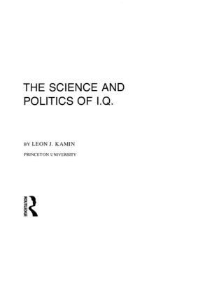 bokomslag Science and Politics of I.q.