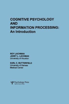 bokomslag Cognitive Psychology and Information Processing