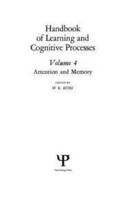 bokomslag Handbook of Learning and Cognitive Processes