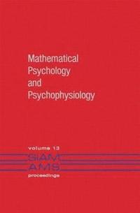 bokomslag Mathematical Psychology and Psychophysiology