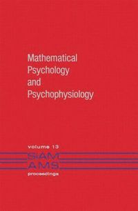 bokomslag Mathematical Psychology and Psychophysiology