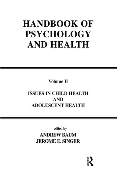 bokomslag Issues in Child Health and Adolescent Health