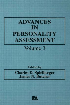 Advances in Personality Assessment 1