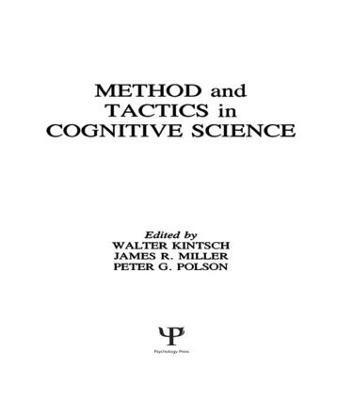 Methods and Tactics in Cognitive Science 1