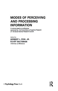 bokomslag Modes of Perceiving and Processing Information