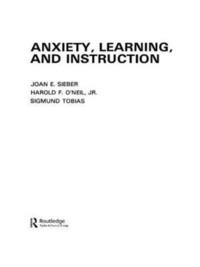 bokomslag Anxiety, Learning, and Instruction