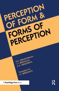 bokomslag Perception of Form and Forms of Perception