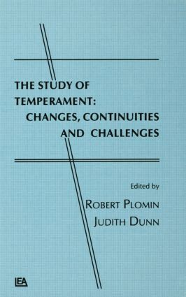 Robert Plomin, Judy Dunn - Study of Temperament, Inbunden