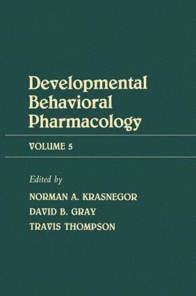 bokomslag Advances in Behavioral Pharmacology