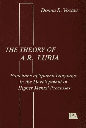 bokomslag theory of A.r. Luria