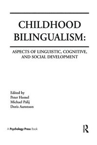 bokomslag Childhood Bilingualism