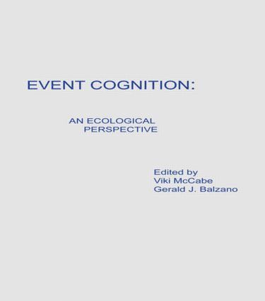 bokomslag Event Cognition