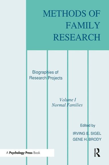 bokomslag Methods of Family Research