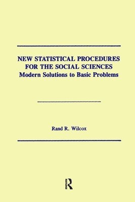 New Statistical Procedures for the Social Sciences 1