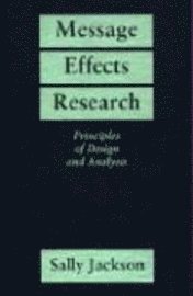 bokomslag Message Effects Research
