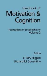 bokomslag Handbook of Motivation and Cognition