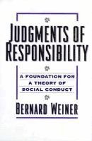 bokomslag Judgments of Responsibility