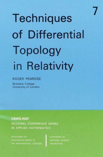Roger Penrose - Techniques of Differential Topology in Relativity, Häftad
