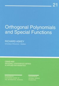 bokomslag Orthogonal Polynomials and Special Functions