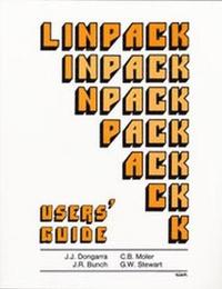 bokomslag LINPACK Users' Guide