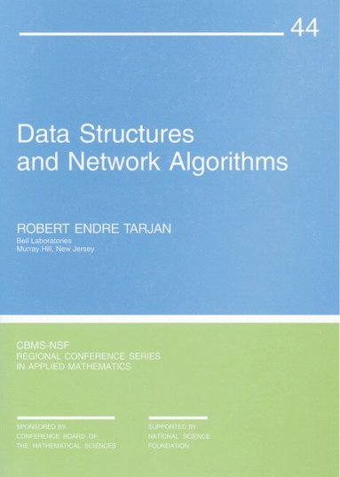 bokomslag Data Structures and Network Algorithms