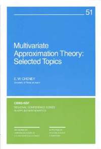 bokomslag Multivariate Approximation Theory