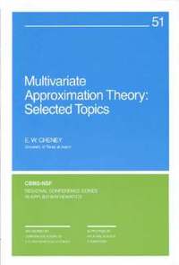 bokomslag Multivariate Approximation Theory: Selected Topics