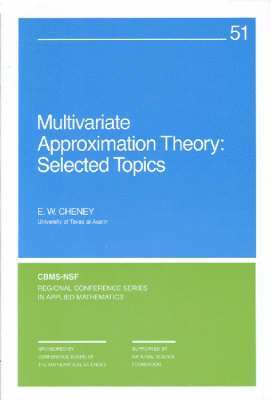 bokomslag Multivariate Approximation Theory: Selected Topics