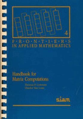 Thomas F. Coleman, Charles Van Loan - Handbook for Matrix Computations, Häftad