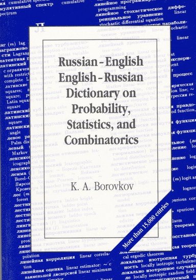 bokomslag Russian-English/English-Russian Dictionary on Probability, Statistics, and Combinatorics