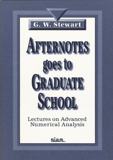 bokomslag Afternotes Goes to Graduate School: Lectures on Advanced Numerical Analysis
