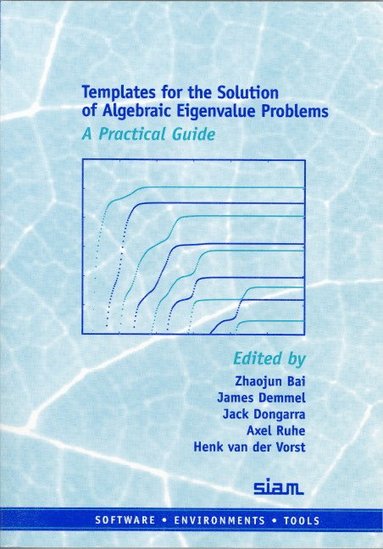 bokomslag Templates for the Solution of Algebraic Eigenvalue Problems: A Practical Guide
