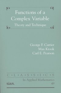 bokomslag Functions of a Complex Variable: Theory and Technique