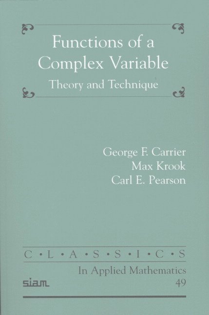 Functions of a Complex Variable 1