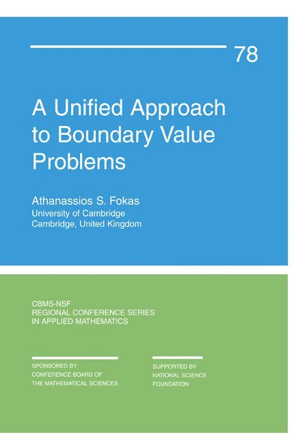 Athanassios S. Fokas, Athanassios S Fokas - A Unified Approach to Boundary Value Problems, Häftad