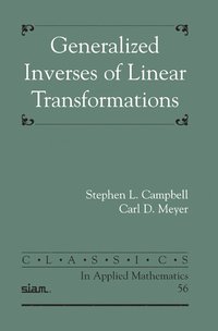 bokomslag Generalized Inverses of Linear Transformations