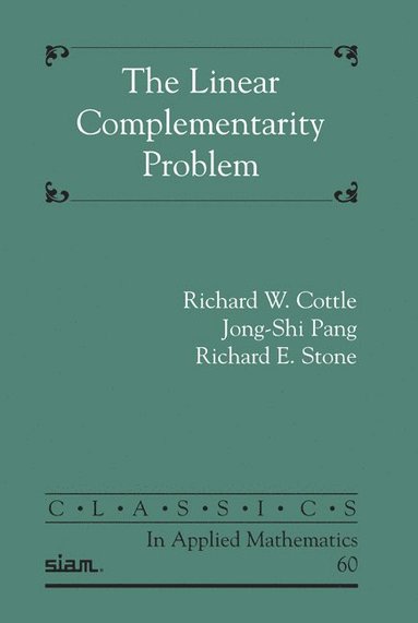 bokomslag The Linear Complementarity Problem