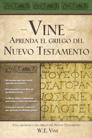 W. E. Vine - Aprenda el griego del Nuevo Testamento, Häftad