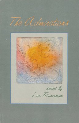 Lex Runciman - Admirations, Häftad