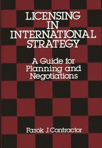bokomslag Licensing in International Strategy