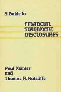 bokomslag A Guide to Financial Statement Disclosures