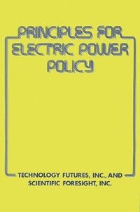 bokomslag Principles for Electric Power Policy