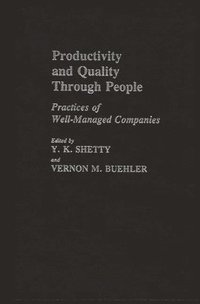 bokomslag Productivity and Quality Through People